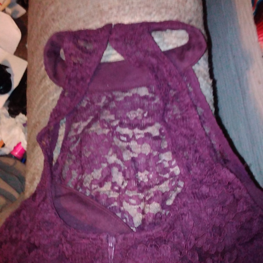 NWT women’s dark purple top